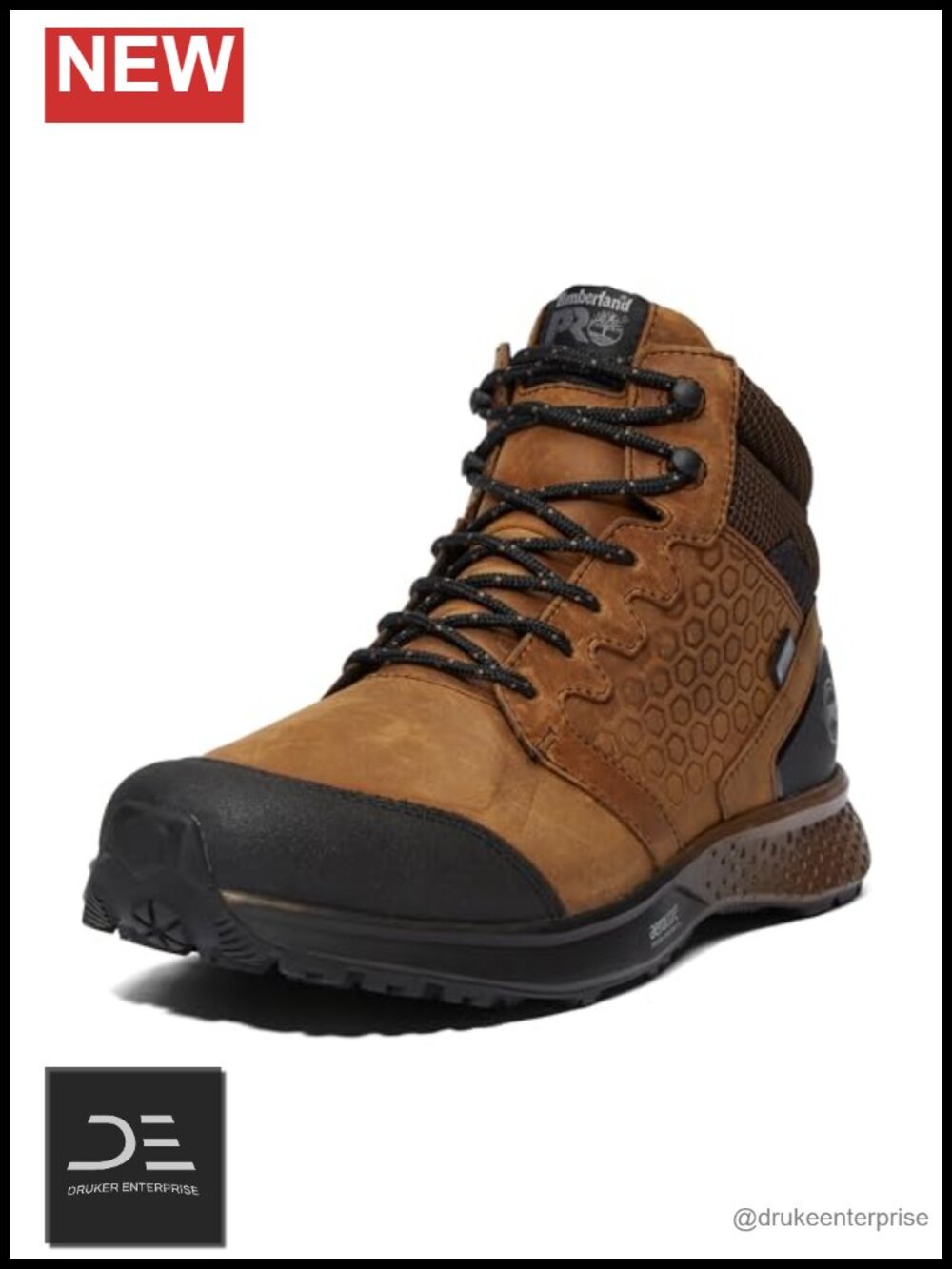Waterproof Composite Toe Work Boots Women's Anti-Fatigue Safety